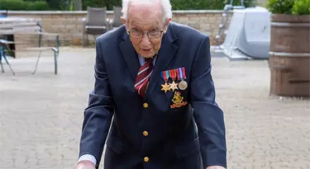 Captain Tom Moore Fundraising Walk